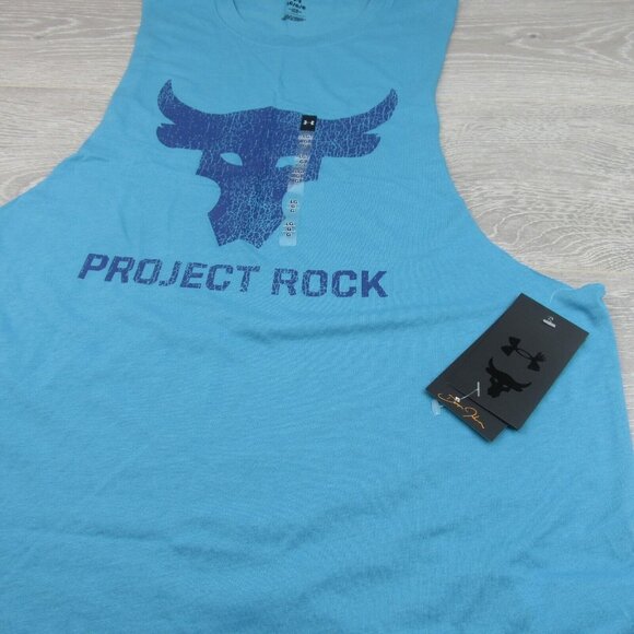 Under Armour Project Rock Brahma Bull Tank Top Mens Size Large NEW - Picture 4 of 11